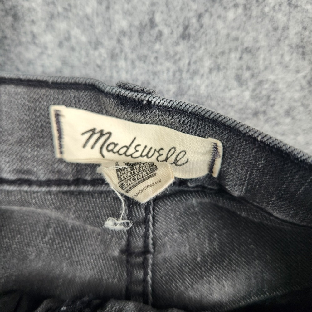 Madewell Jeans Womens 29 Black The Perfect Vintage Jean Denim Stretch - Picture 9 of 14